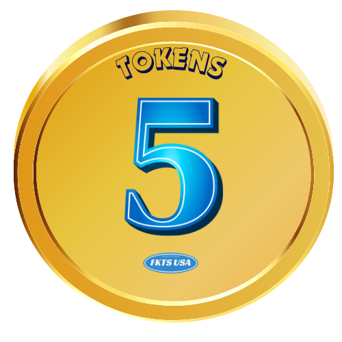 5 FKTS USA Tokens (5Pk)