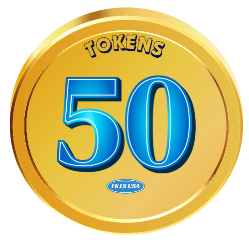 50 FKTS USA Tokens (50pk)